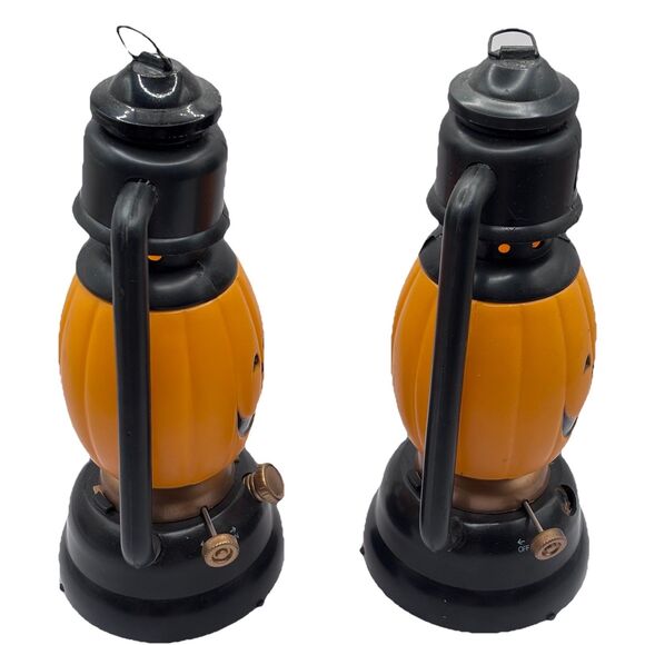 Vintage mini blow mold Jackolantern Lantern Glo-Thru untested needs batt rare 2 - Picture 8 of 11